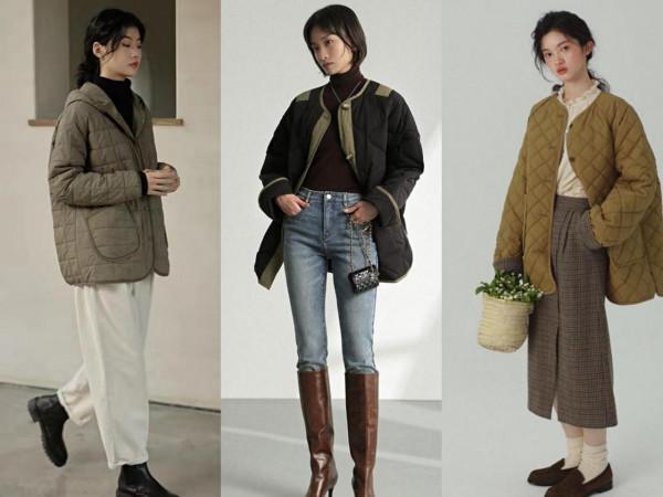 周韻綜藝首秀，穿絎縫羽絨服頭戴紅花美出圈，側臉五官線條太精緻