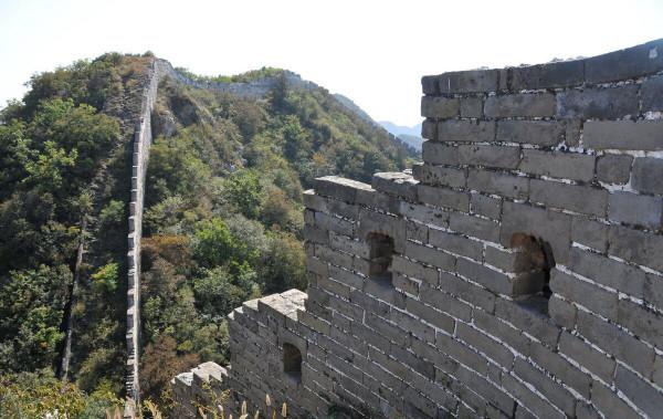 長城中僅有的180度轉彎,設計者故意不修直線,良苦用心讓人佩服 長城中僅有的180度轉彎,設計者故意不修直線,良苦用心讓人佩服