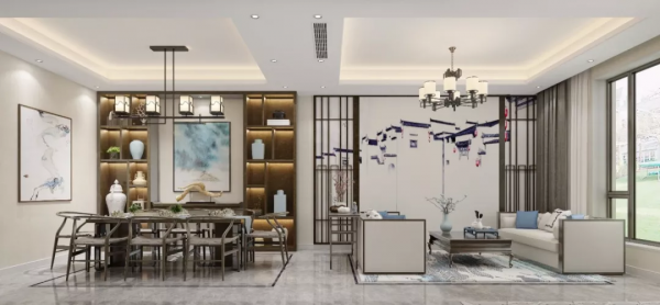 400㎡新中式別墅，山水墨韻，自在安然