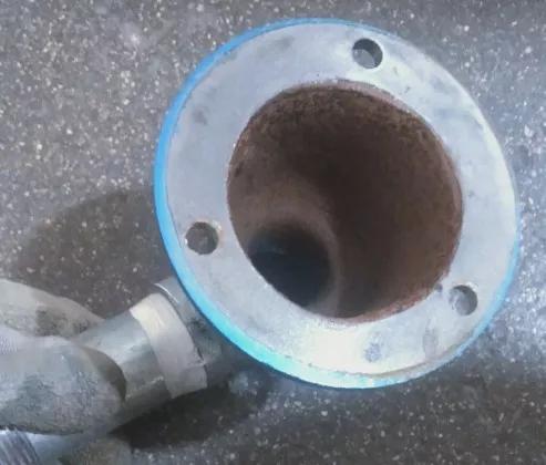離心式架子泵的內部構造（不包含電機部份，二）