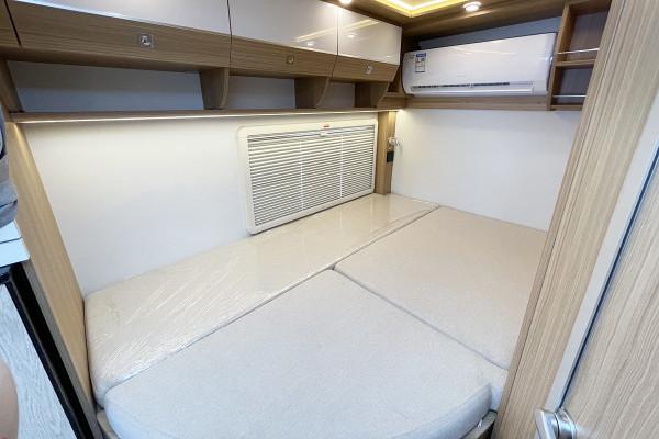 輕卡房車帶拓展，還有乾溼分離衛生間，金龍艾科斯H500單拓展房車