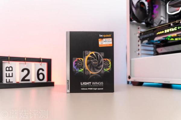 安靜又漂亮，質感很出色、德商必酷Light Wings靜音ARGB風扇 評測