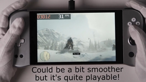 7199元！AYANEO掌機演示：《大鏢客2》執行流暢