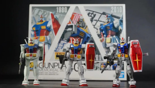 GUNPLA 40TH MEMORIAL鋼普拉40週年套裝