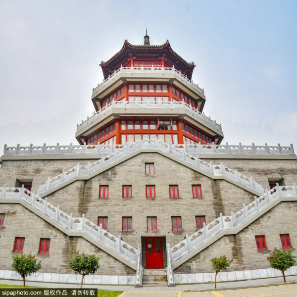 門票3毛錢！這個私家花園對外開放啦，有“佛香閣”，還有滿樹蘋果~