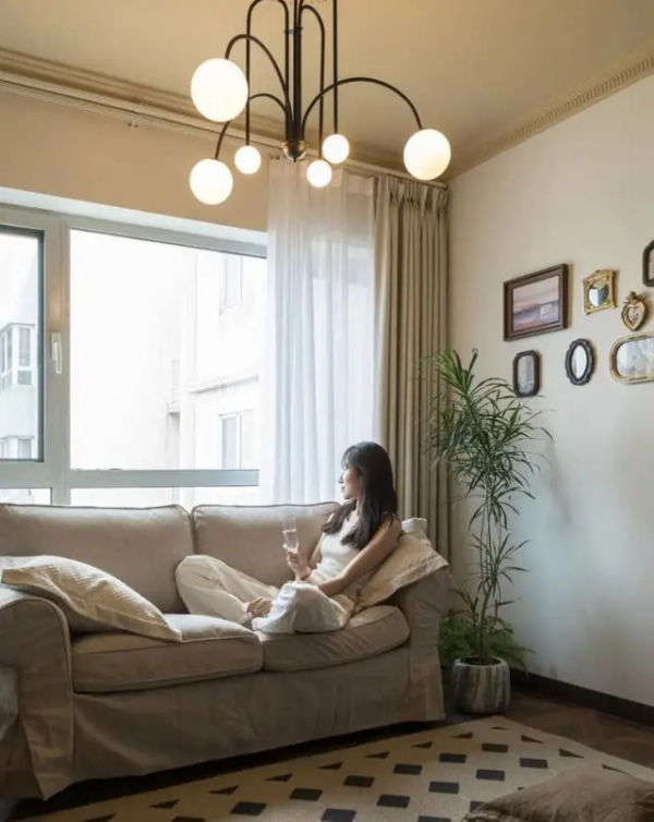 精摳每平米,56㎡ 照樣整得了復古風 精摳每平米,56㎡ 照樣整得了復古風