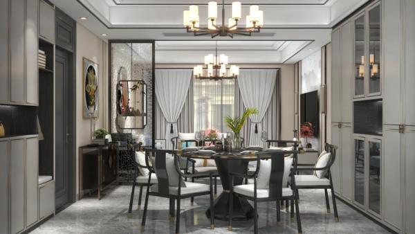 黃石裝修 | 三房兩廳新中式風格，溫馨時尚是代名詞