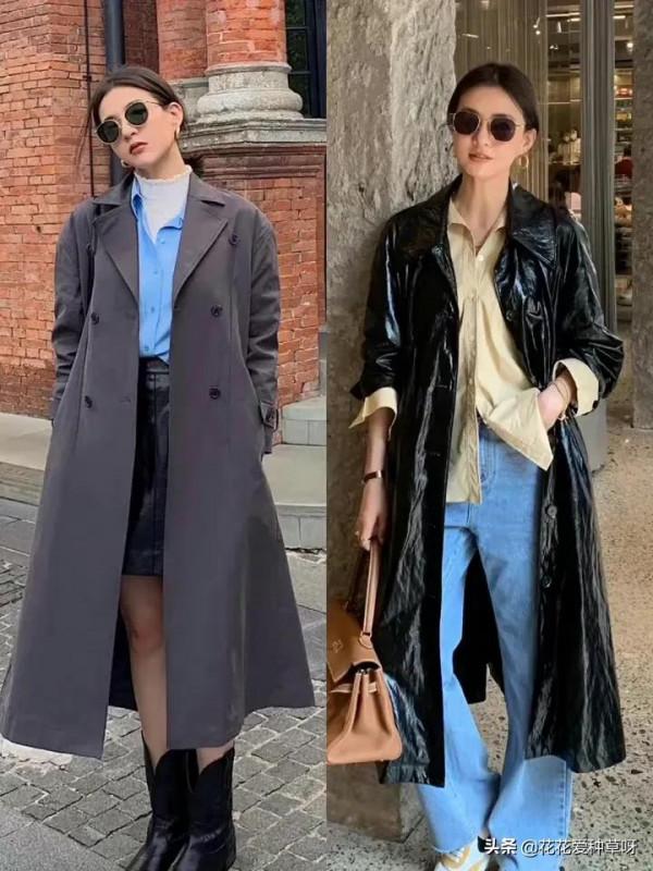 OOTD風衣合集｜氣質女孩早春穿搭酷甜時尚