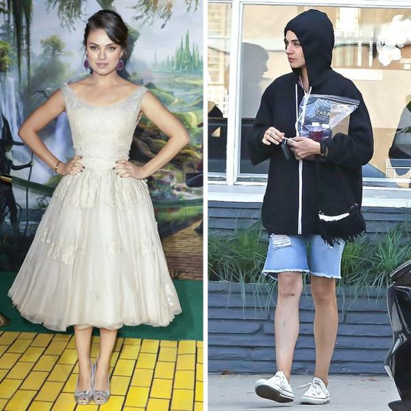 16位紅毯上靚麗光鮮的明星，生活中卻絕對不在乎衣服