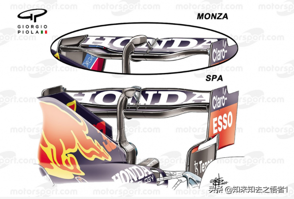 F1 2021賽季 各車隊賽車升級彙總 - 紅牛RB16B