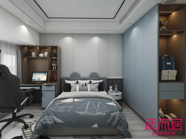 極簡與輕奢的融合，4房兩廳這樣設計讓你紅遍全小區