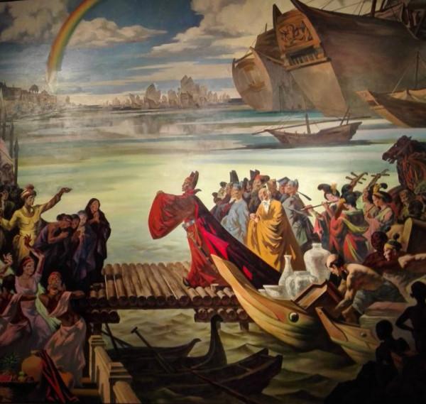 如果鄭和帶領的船隊攻擊他國 他會不會成為海上霸主