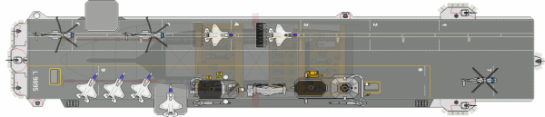猜測:綜合燃氣輪機優缺點,合理推測,076大機率使用雙艦島設計 猜測:綜合燃氣輪機優缺點,合理推測,076大機率使用雙艦島設計