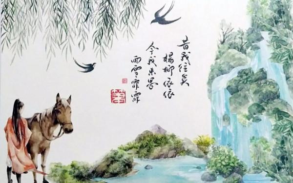 人面不知何處去，桃花依舊笑春風。100句帶有“風”字的飛花令