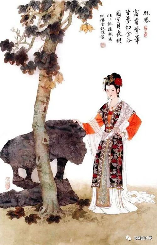 把24節氣，畫成紅樓美人