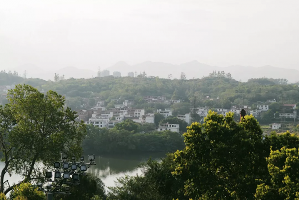 傍晚的贛州古浮橋，是我今年看過最美的畫面