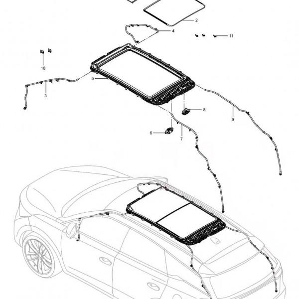 唐DM天窗遮陽簾脫落怎麼辦? 唐DM天窗遮陽簾脫落怎麼辦?
