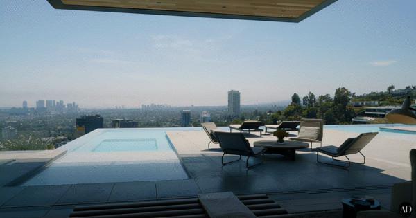 3.5億山頂豪宅佔地2.2畝 屋主竟然為豪車建了個展廳