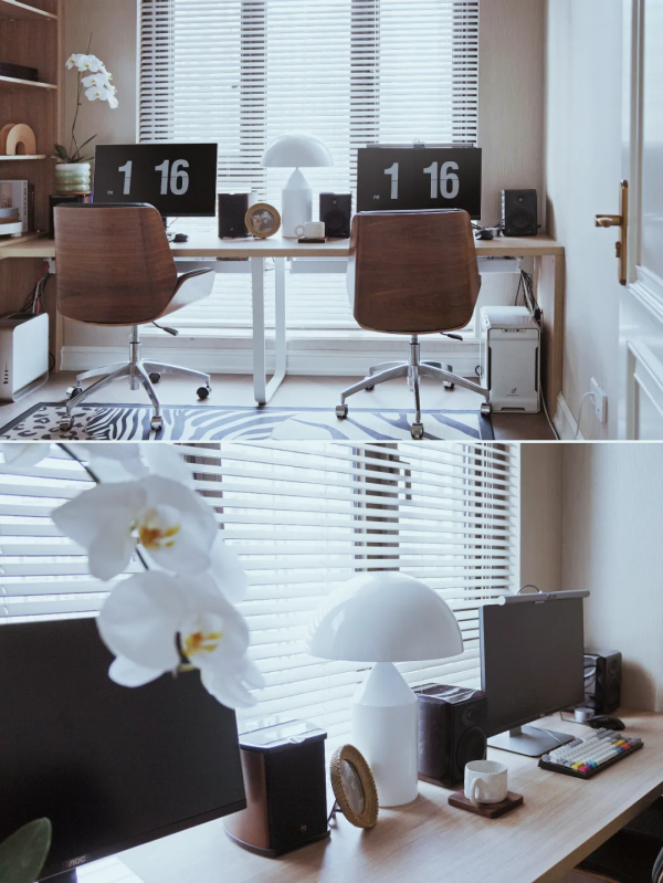 書房能有多好看？看完她家，直接給我饞哭了