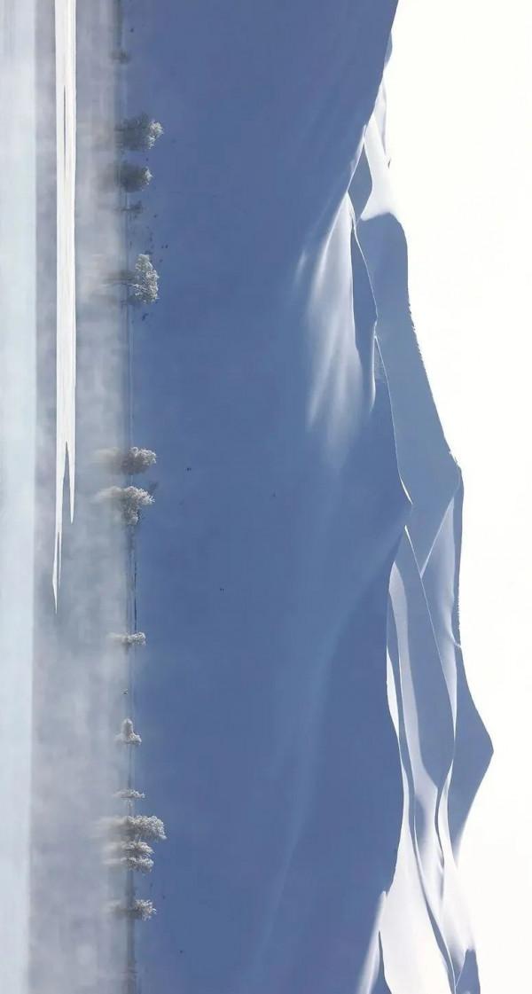 高畫質圖集！塔克拉瑪干沙漠下雪了