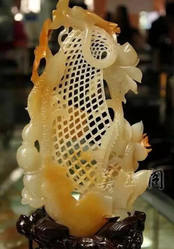 玉雕的鏤空術