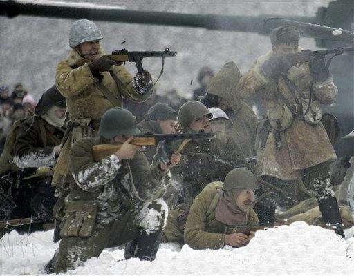 突破德意志最後的&OpenCurlyDoubleQuote;北方壁壘&rdquo;&mdash;&mdash;列寧格勒方面軍人海型士兵突擊
