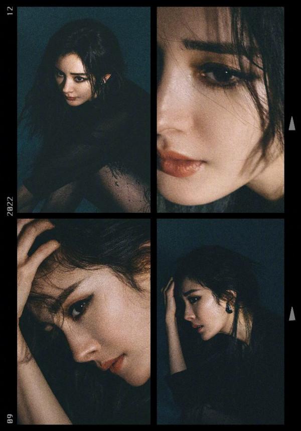 楊冪虎年煙燻妝大片