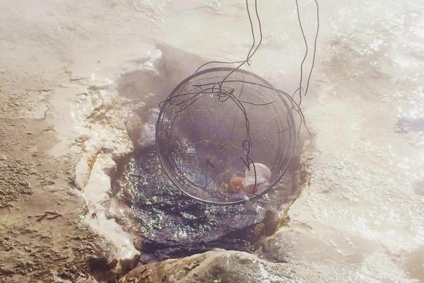 藏西秘境雪域之巔上的“魔眼”達格架間隙噴泉