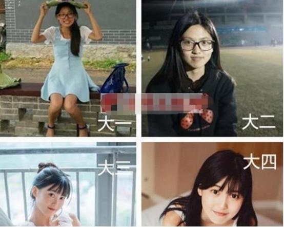 大一到大四“對比照”，多數學生變得動人，看到醫學生忍不住笑