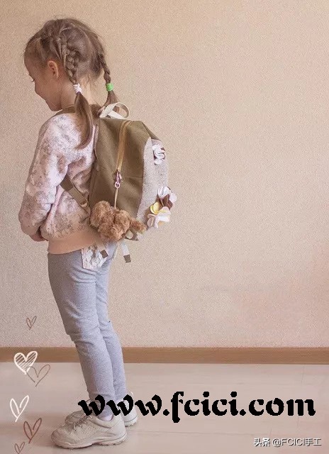 超實用的兒童揹包手工教程製作教程