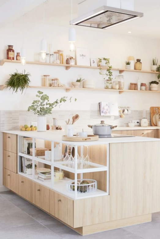 該給櫥櫃換種方式了，拼接式設計省空間還能增收納，大大縮短動線