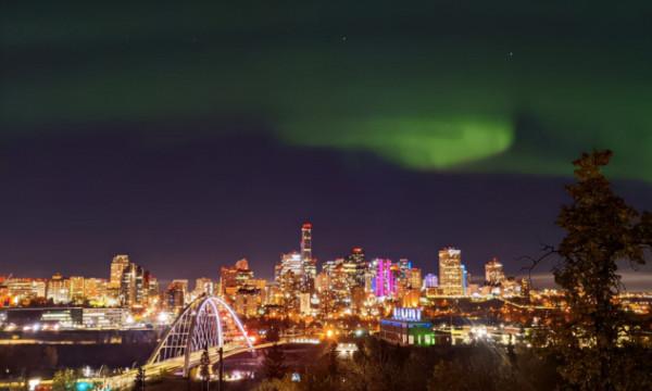 溫哥華上演極光盛宴!最近幾天都能看 溫哥華上演極光盛宴!最近幾天都能看