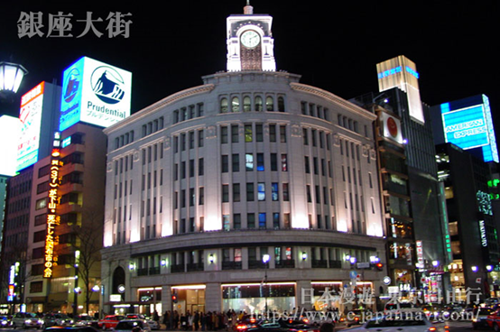 東京旅遊指南之銀座大街