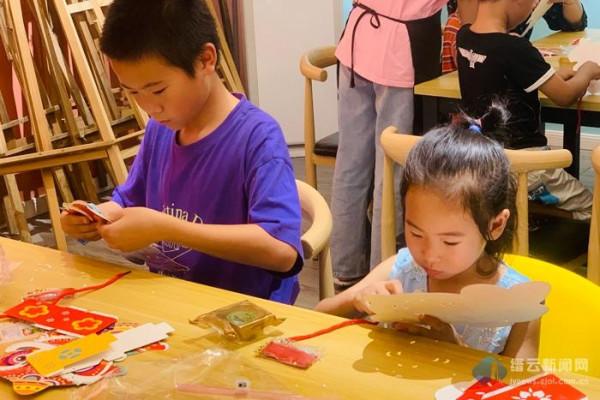 學做花燈 慶中秋