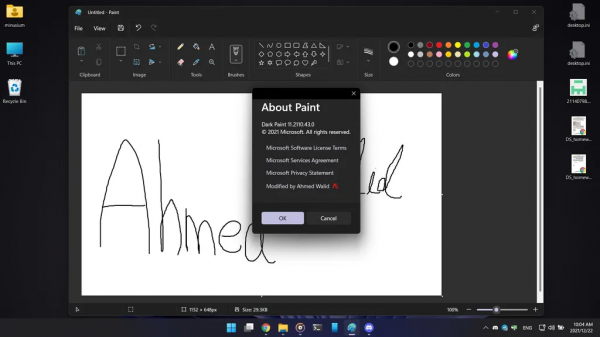 第三方開發者為Windows 11端Paint引入深色模式 第三方開發者為Windows 11端Paint引入深色模式