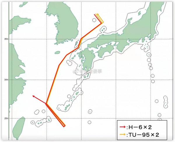 中俄艦艇穿越對馬海峽，轟炸機巡航日本海，敲打島國政客囂張氣焰