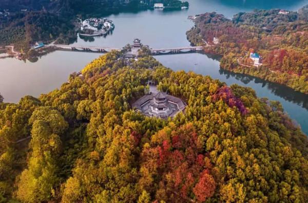 11月，看湖北，層林盡染！
