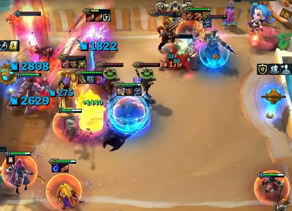 雲頂之弈：7D新帝國約法，2費烏鴉也能C，一次技能3000+