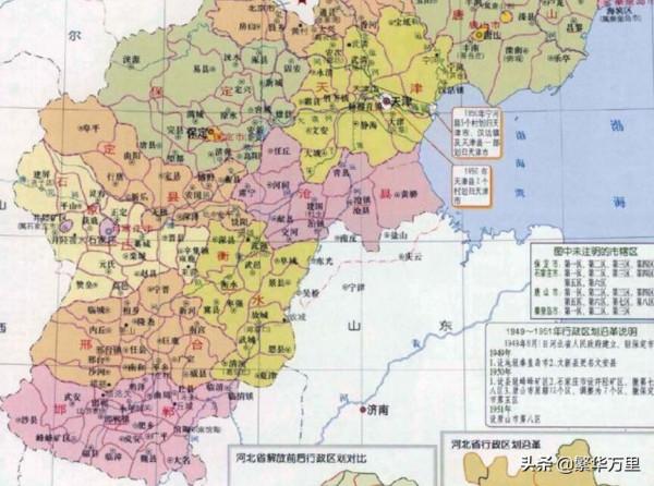 河北省的區劃調整，11個地級市之一，邯鄲市為何有20個區縣？