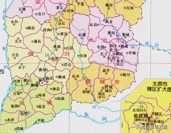 山西省的區劃調整，我國23個省之一，為何有11個地級市？
