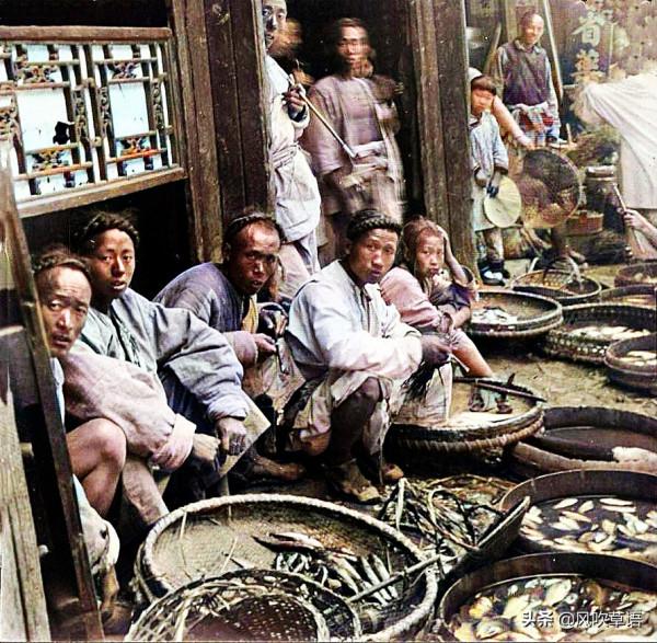 清末時期江蘇淮安的城門、城牆和百姓生活 清末時期江蘇淮安的城門、城牆和百姓生活