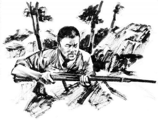 1943年，徒手殺死一個日本軍官有多難？一場戰鬥說明了這個問題