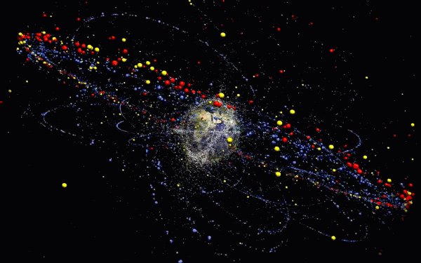 地球重60萬億億噸，為何還能飄在太空中，而不向下墜落？