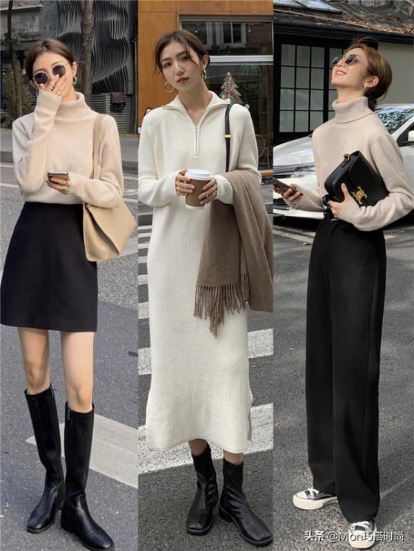 換季不知道怎麼穿？快看韓系的9套毛衣搭配，洋氣又保暖，好美