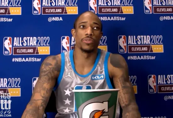 德羅贊：一直在場上尋找庫裡，我真的希望他打破得分紀錄