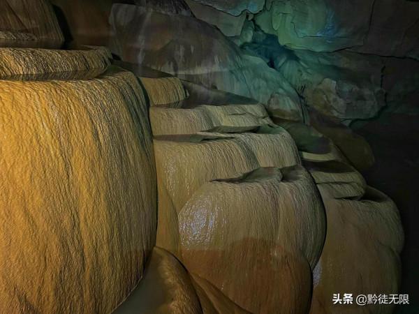 探密貴州劉家大洞，鈣化梯田令人叫絕，必將成為近期戶外網紅洞穴