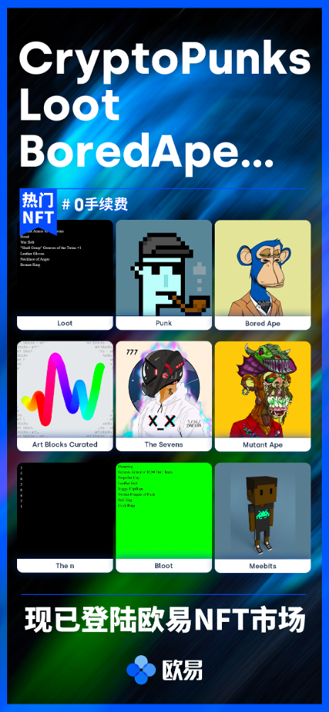 歐易OKEx資訊 2021年NFT龍頭幣是哪個？