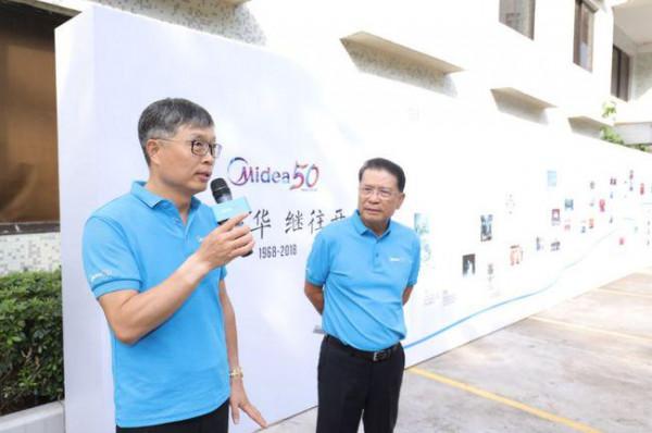 董明珠的最大對手，內刊編輯出身，用了20年成為美的董事長