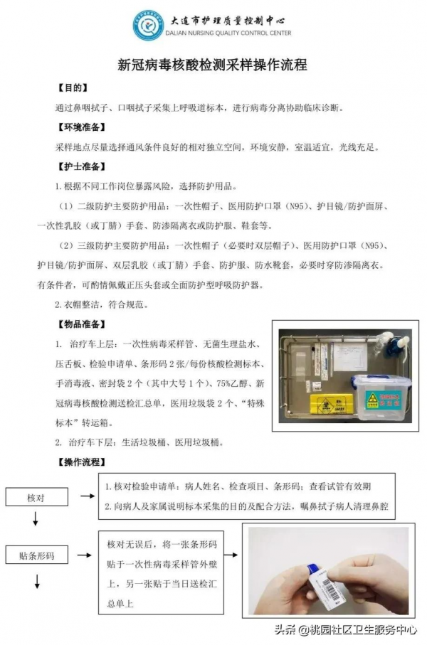 新冠核酸檢測---鼻咽拭子、口咽拭子取樣操作流程 新冠核酸檢測---鼻咽拭子、口咽拭子取樣操作流程