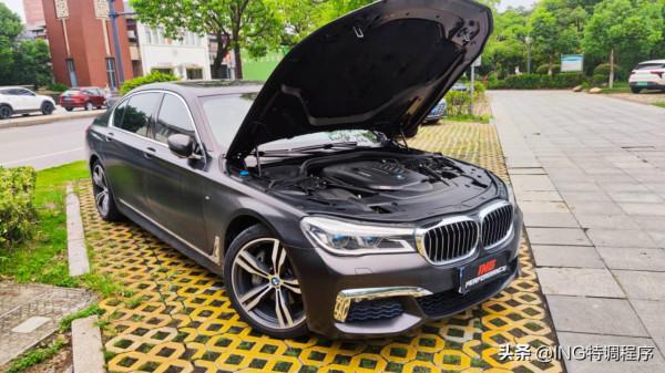 寶馬740Li刷ecu升級ING特調，動力如此強悍！比奧迪A8還香？